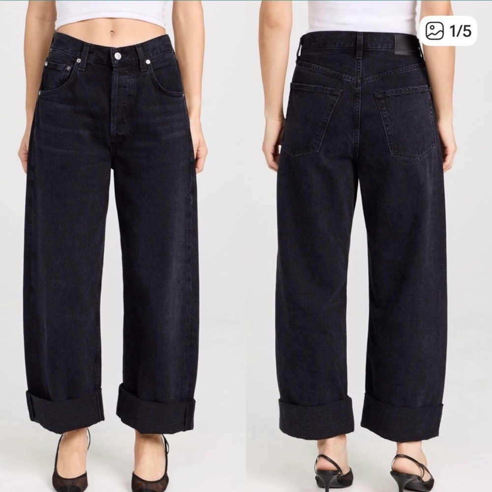 Citizens of Humanity Ayla jeans Voila black Wide Leg Jeans